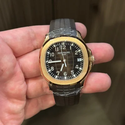 Aquanaut 5167 Rose Gold / Brown