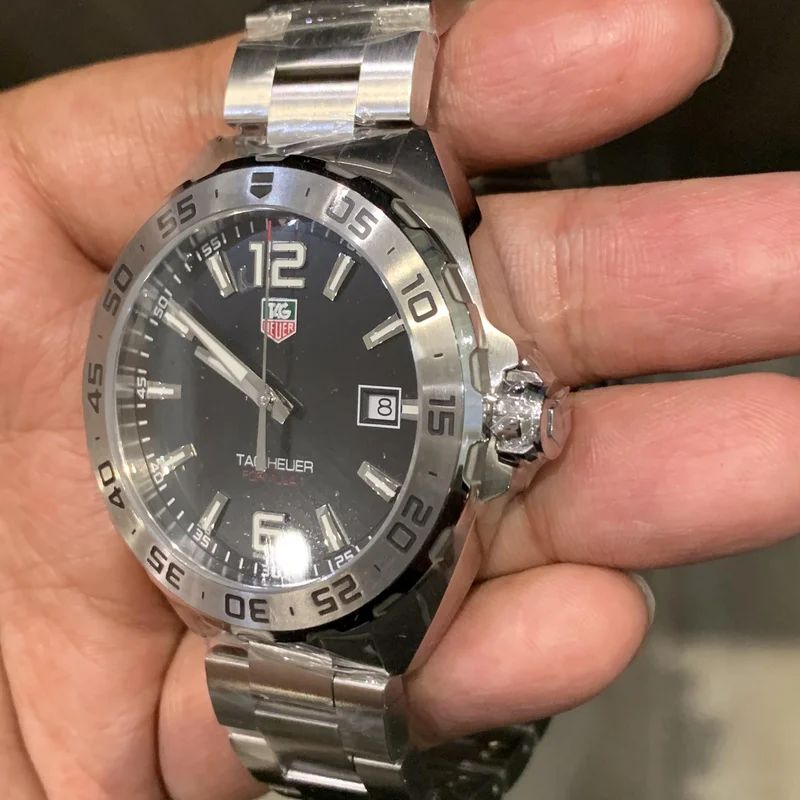 Thumb Formula 1 Quartz 41 Stainless Steel / Black / Bracelet