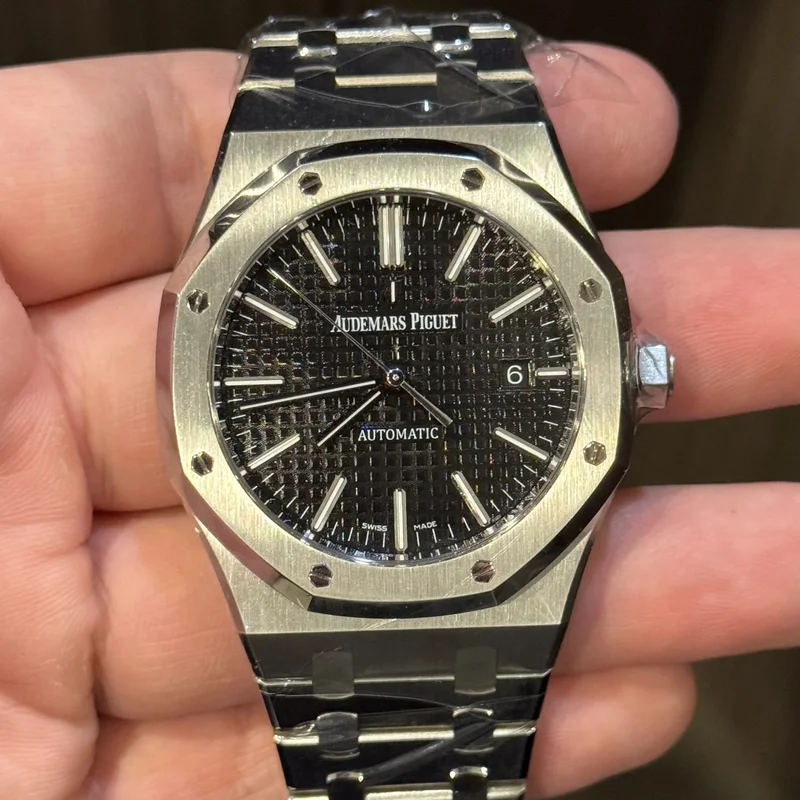 Royal Oak 15400 Stainless Steel / Black