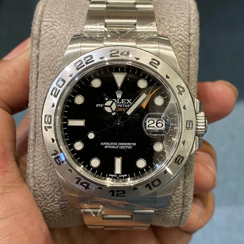 Explorer II Stainless Steel / Black