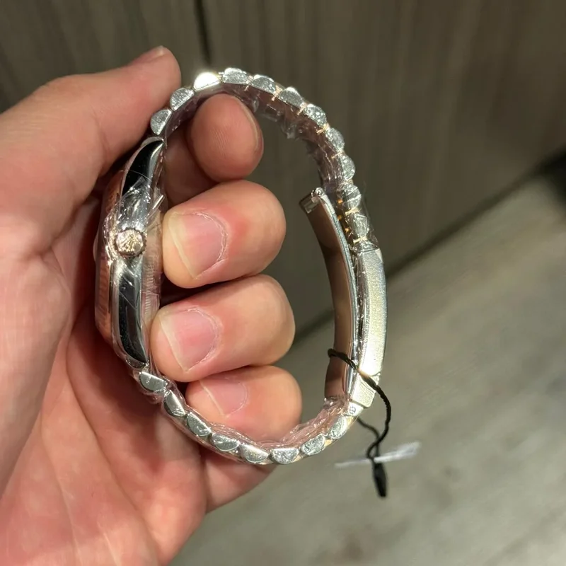 Thumb Datejust 36 Stainless Steel / Everose / Fluted / Slate - Fluted - Diamond / Jubilee