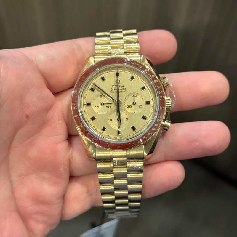 Speedmaster Professional Moonwatch Apollo 11 50 Anniversary Moonshine Gold