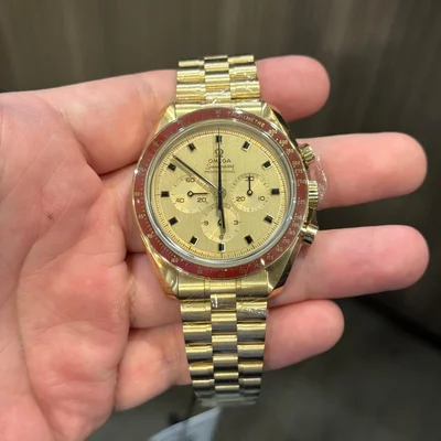 Speedmaster Professional Moonwatch Apollo 11 50 Anniversary Moonshine Gold