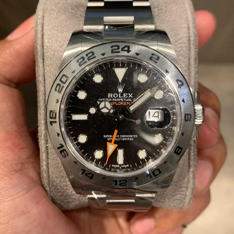 Explorer II Stainless Steel / Black