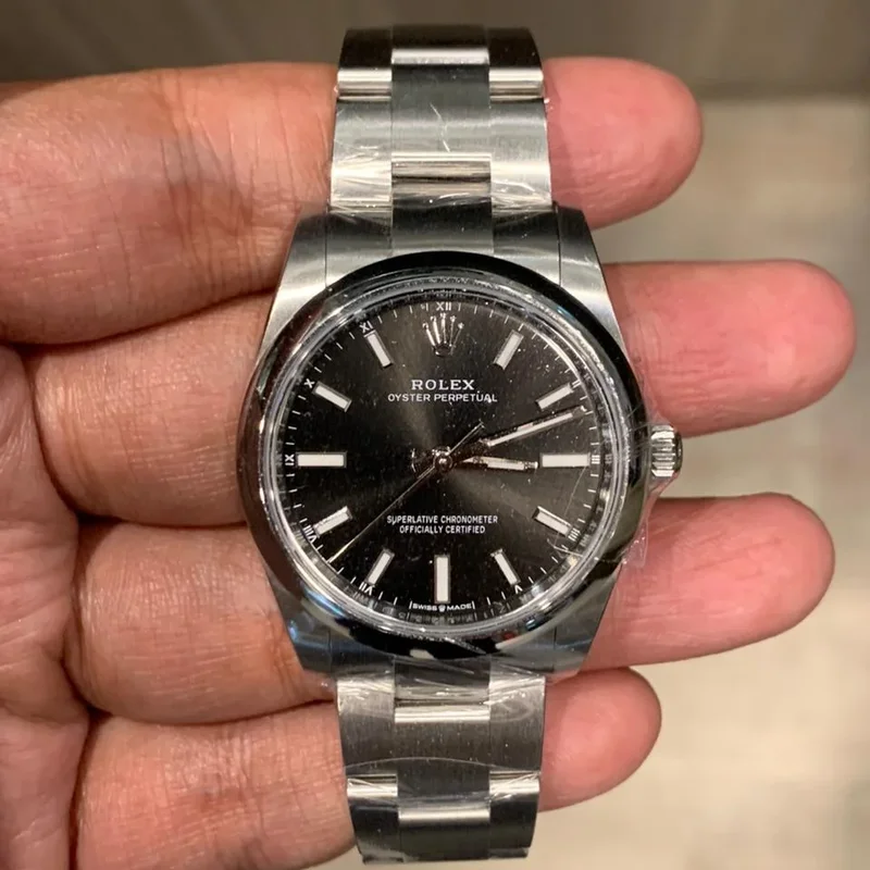 Oyster Perpetual 34 Stainless Steel / Black