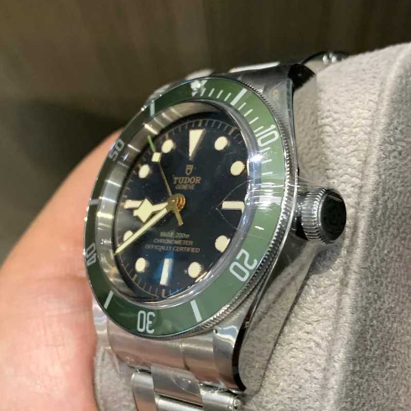 Thumb Black Bay Green Manufacture / Bracelet / Harrods