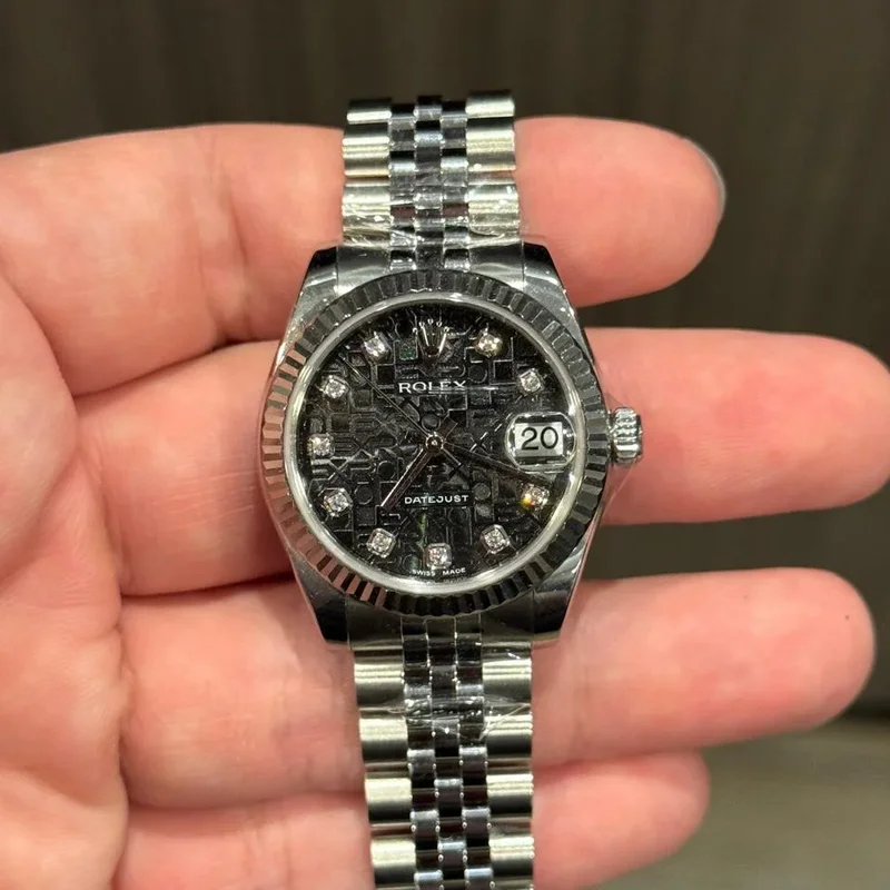 Datejust 36 Stainless Steel Fluted / Jubilee / Black Computer