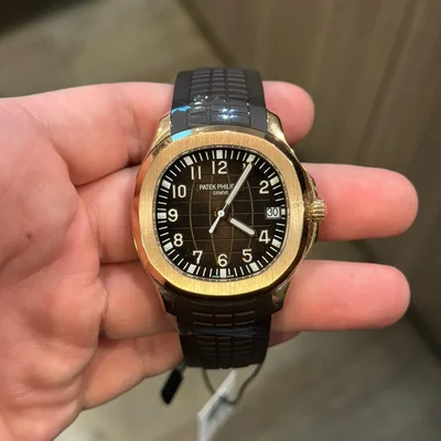 Aquanaut 5167 Rose Gold / Brown
