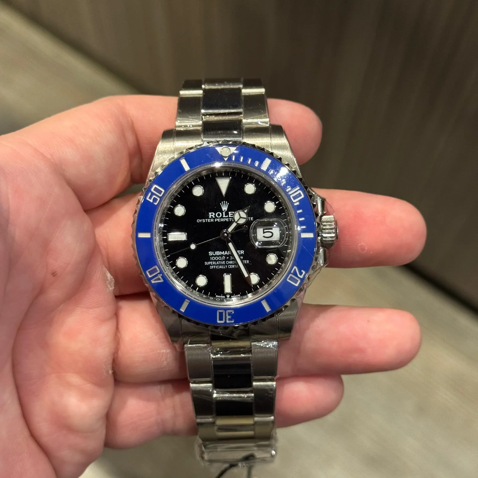 Submariner Date 41 White Gold