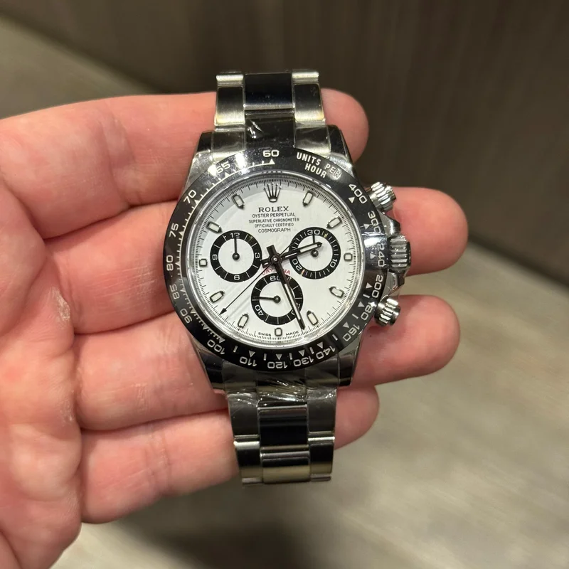 Cosmograph Daytona Steel / Cerachrom / White