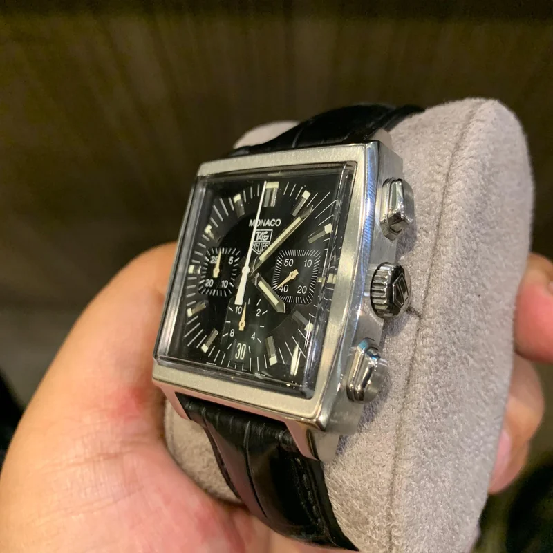 Thumb Monaco Calibre 17 Stainless Steel / Black