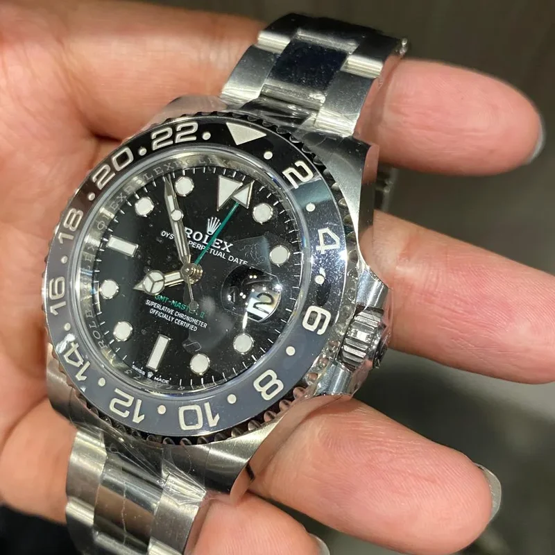 Thumb GMT-Master II Stainless Steel / GRNR / Oyster