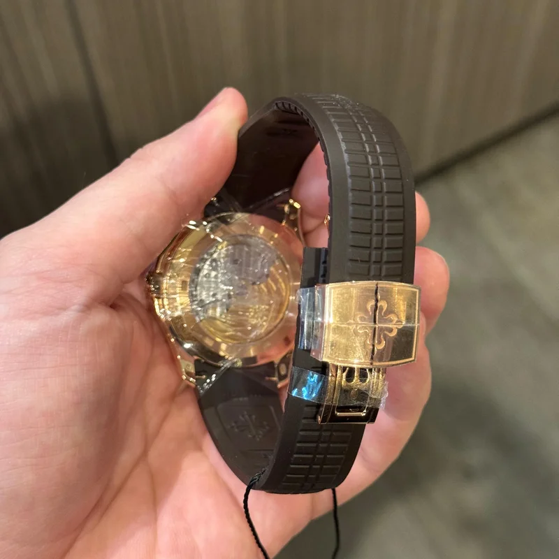 Thumb Aquanaut Travel Time 5164 Rose Gold / Brown