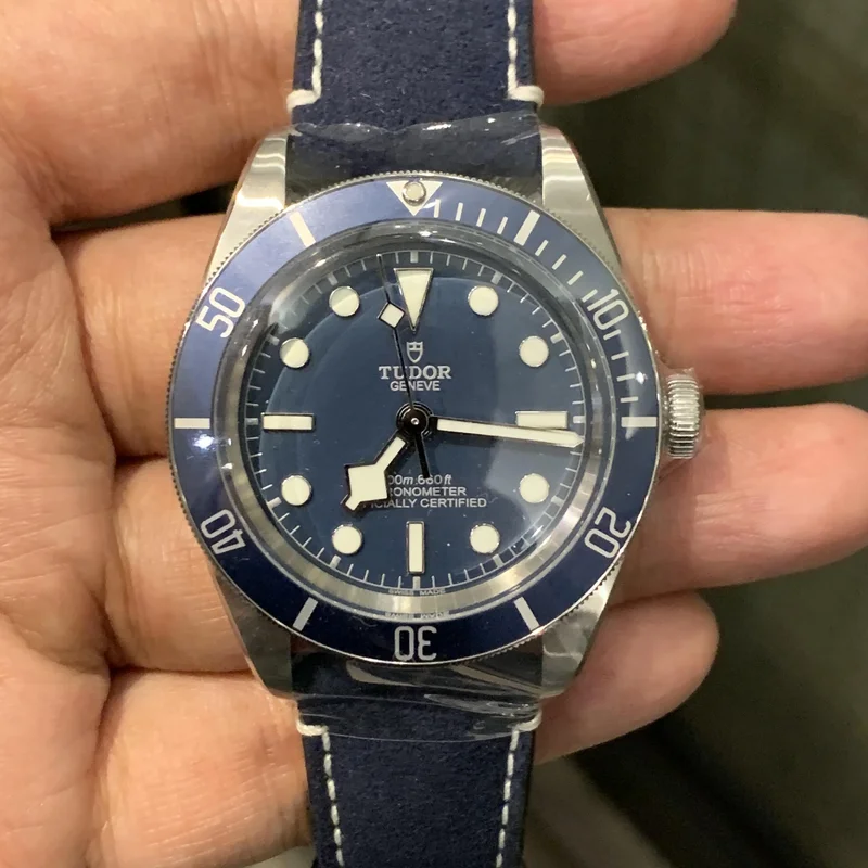 Black Bay Fifty-Eight Stainless Steel / Navy Blue / Soft Touch