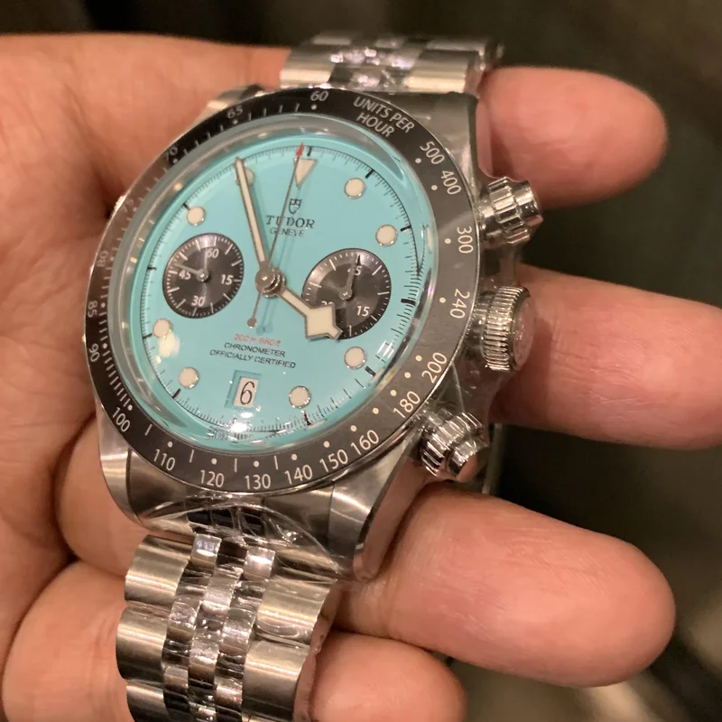 Thumb Heritage Black Bay Chronograph / Stainless Steel / Turquoise