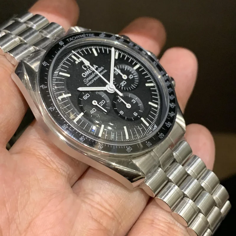 Thumb Speedmaster Professional Moonwatch 3861 Stainless Steel / Black / Plexi / Bracelet