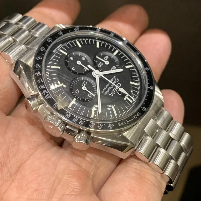 Thumb Speedmaster Professional Moonwatch 3861 Stainless Steel / Black / Plexi / Bracelet
