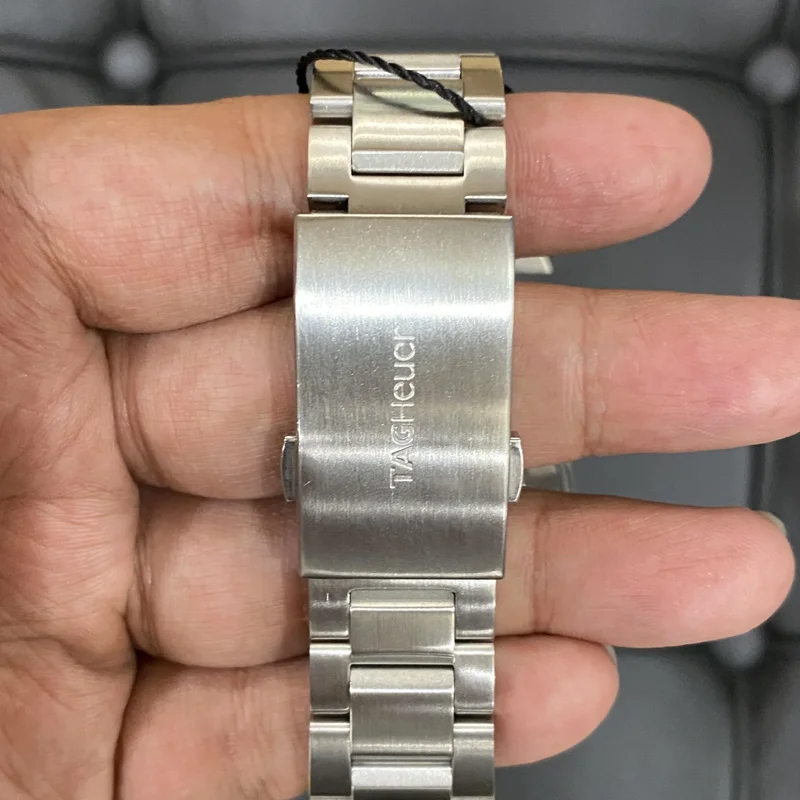 Thumb Aquracer 300M Calibre 5 43 Stainless Steel / Blue / Bracelet