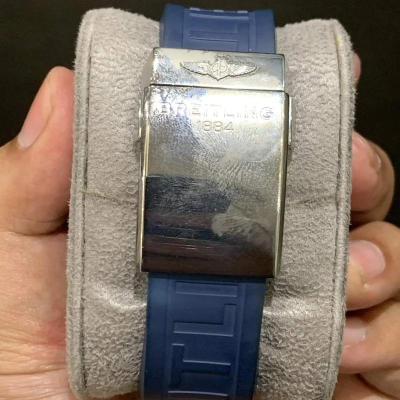 Thumb Avenger II GMT Stainless Steel / Mariner Blue / Rubber / Pin