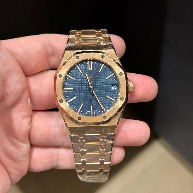 Royal Oak Selfwinding 41 Pink Gold / ‘Bleu Nuit’ / 50th Anniversary