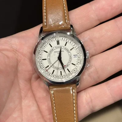 Calatrava Weekly Calendar Stainless Steel / Silver