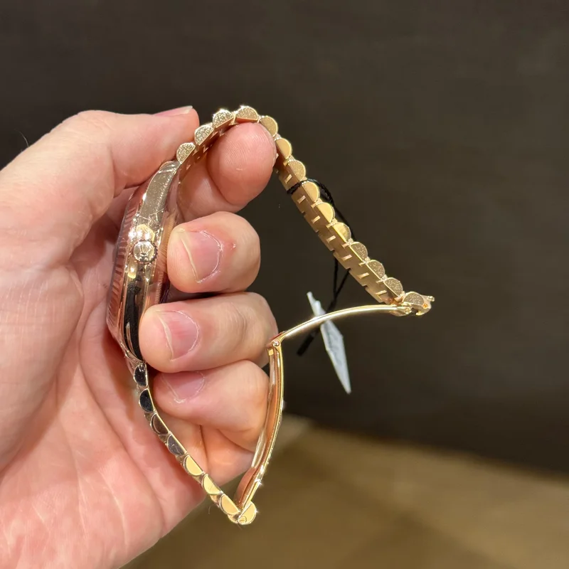 Thumb Day-Date 40 Everose / Olive - Roman