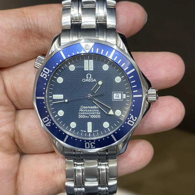 Seamaster Diver 300M Automatic 41 Stainless Steel / Blue / Bracelet / James Bond