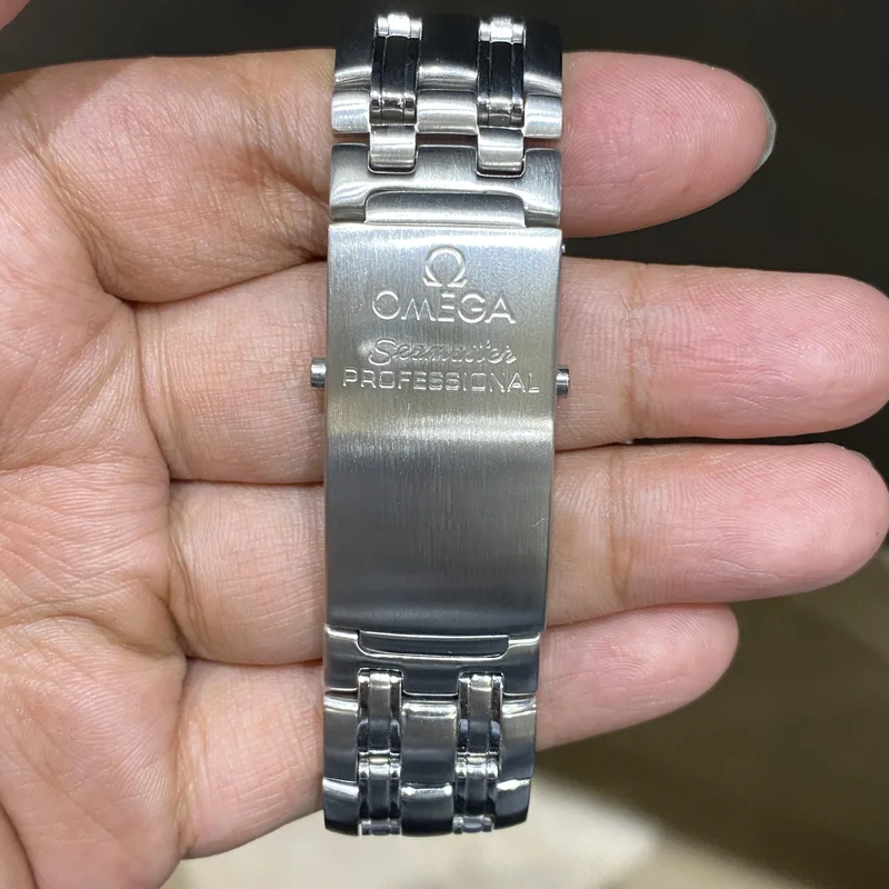 Thumb Seamaster Diver 300M Automatic 41 Stainless Steel / Blue / Bracelet / James Bond