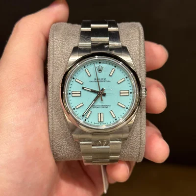 Oyster Perpetual 41 Stainless Steel / Turquoise