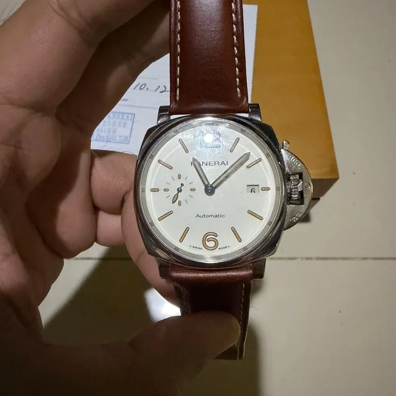 Luminor Due 42 Automatic Stainless Steel / White