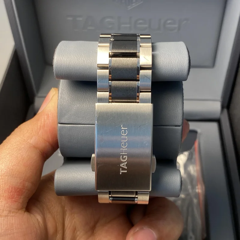 Thumb Formula 1 Chronograph Quartz 43 Stainless Steel / Black