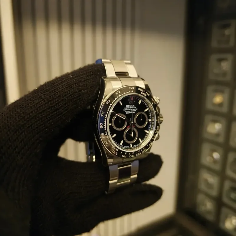 Thumb Cosmograph Daytona Stainless Steel - Cerachrom / Black / Oyster