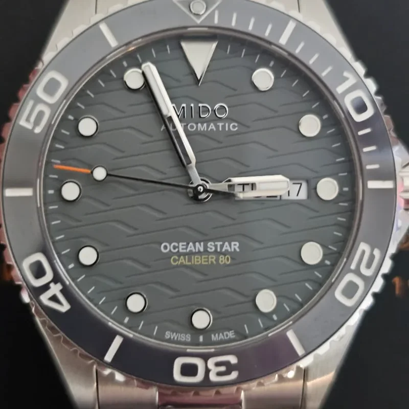 Ocean Star 200C Stainless Steel / Grey / Bracelet