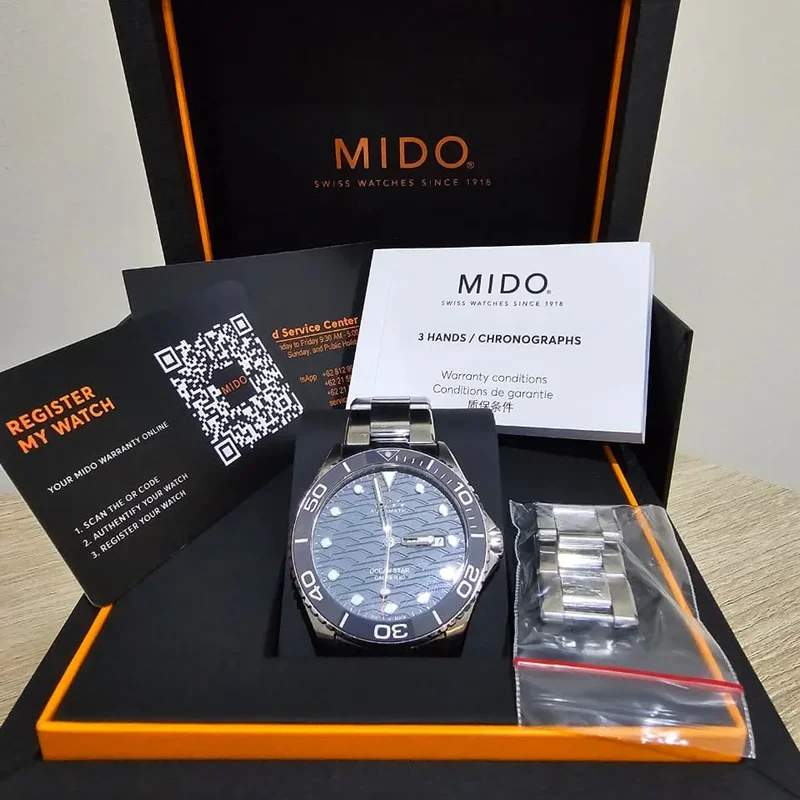 Thumb Ocean Star 200C Stainless Steel / Grey / Bracelet