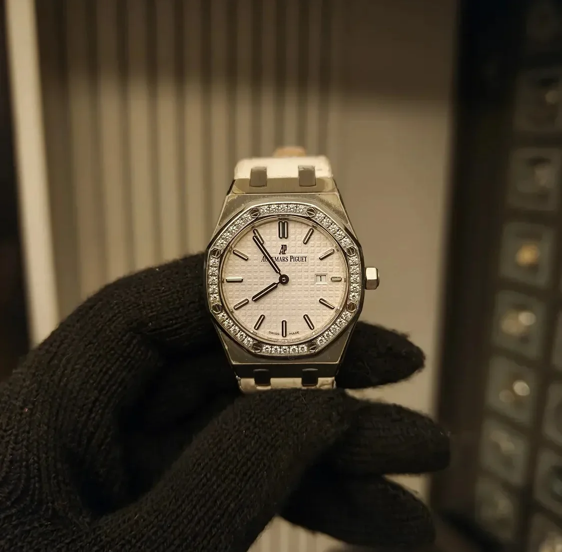 Royal Oak 67651 Quartz Stainless Steel / Silver / Strap