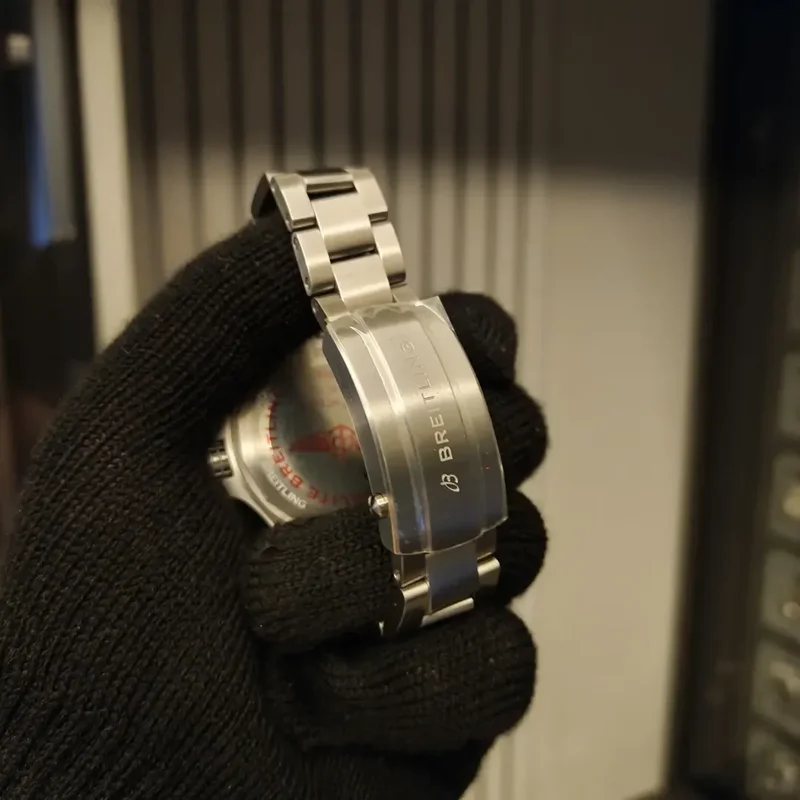 Thumb Avenger Automatic GMT 45 Stainless Steel / Blue / Bracelet