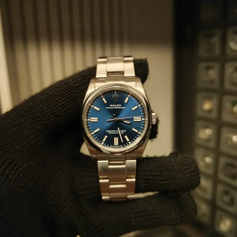 Oyster Perpetual 36 Stainless Steel / Blue