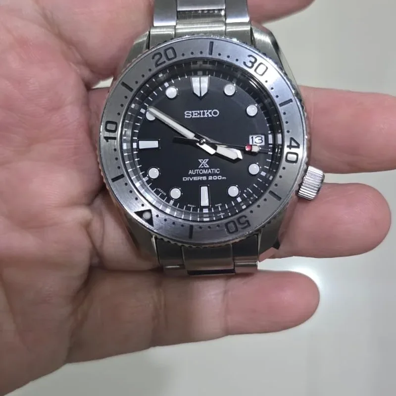 Prospex Automatic Divers / Black / Stainless Steel