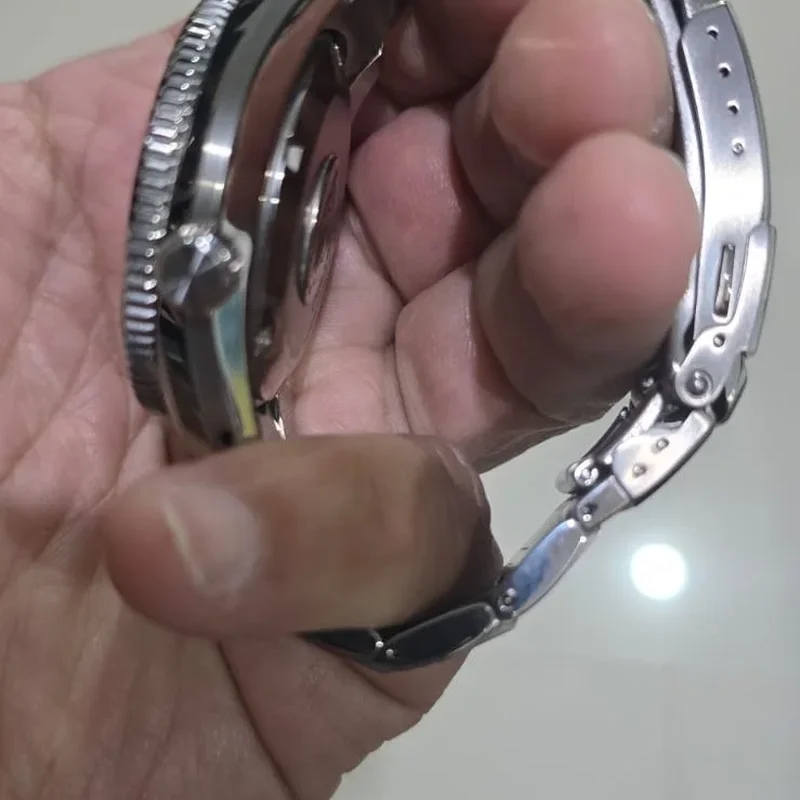 Thumb Prospex Automatic Divers / Black / Stainless Steel