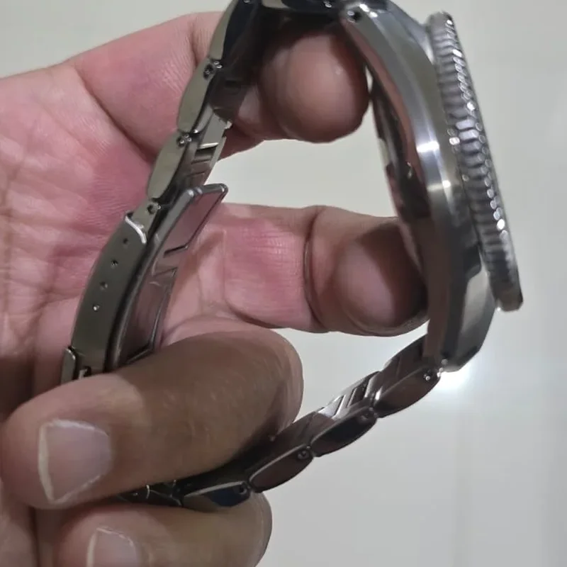 Thumb Prospex Automatic Divers / Black / Stainless Steel