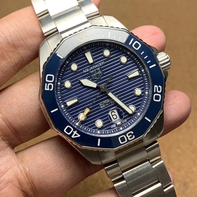 Aquaracer Professional 300 43 Stainless Steel / Blue