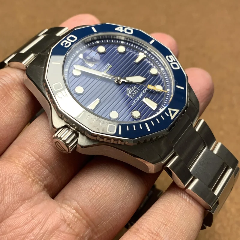 Thumb Aquaracer Professional 300 43 Stainless Steel / Blue