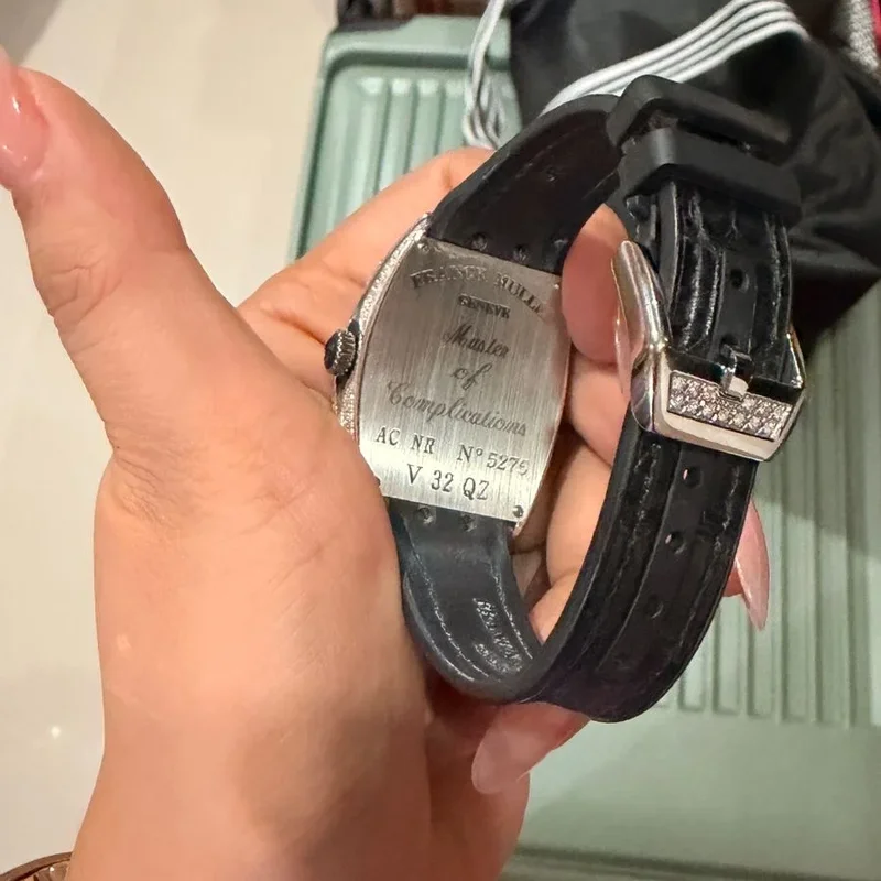 Thumb Vanguard 32 Quartz Stainless Steel Black - Diamond Setting