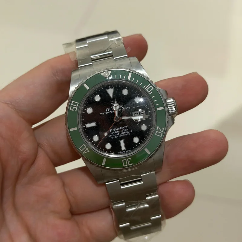 Submariner Date 41 Stainless Steel / Black / Green Cerachrom