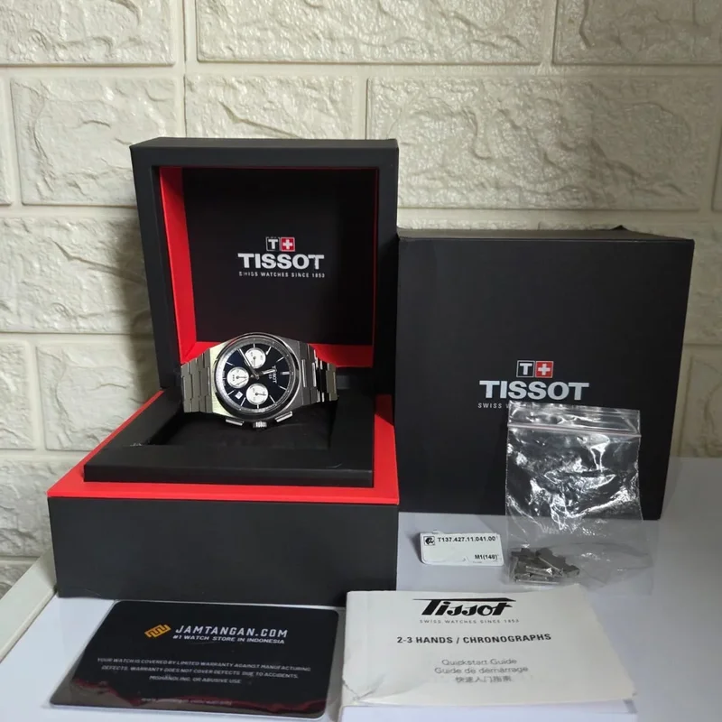 Thumb PRX Chronograph Stainless Steel / Blue