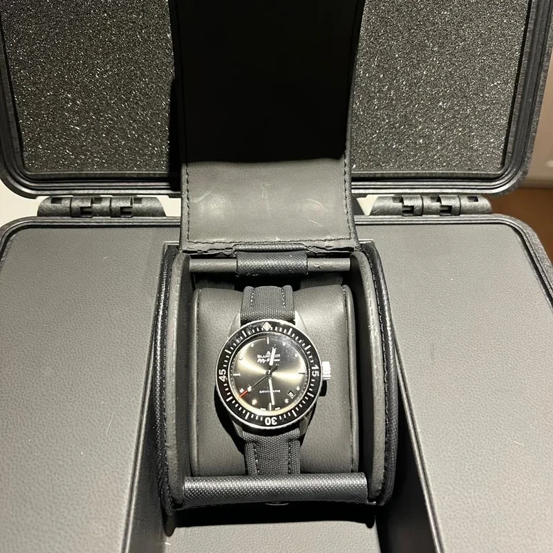 Thumb Fifty Fathoms Bathyscaphe Stainless Steel / Grey / Black Nato