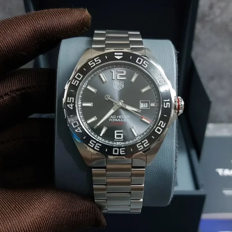 Formula 1 Calibre 5 43 Stainless Steel / Grey / Bracelet