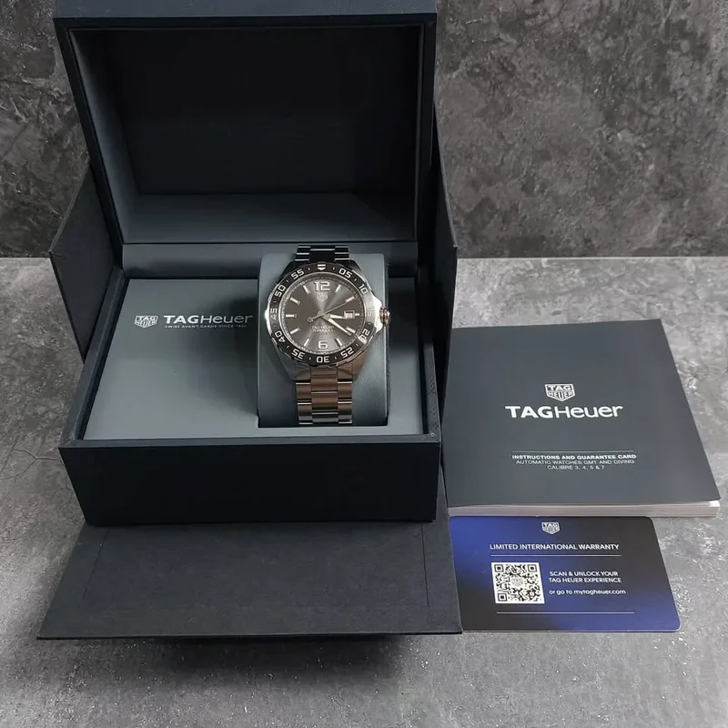 Thumb Formula 1 Calibre 5 43 Stainless Steel / Grey / Bracelet