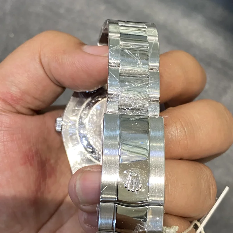 Thumb Datejust II Fluted Black Stick