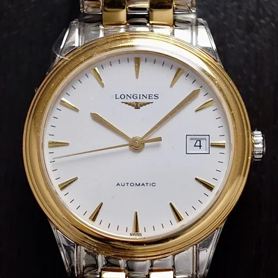 LONGINES FLAGSHIP AUTOMATIC TWOTONE L4.974.3